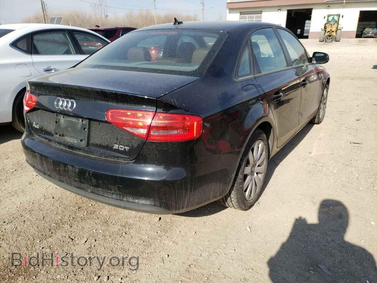 2013 AUDI A4 - VIN: WAUAFAFL5DA130444 - Фото 4
