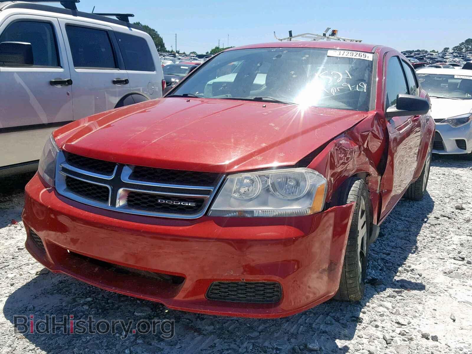 2012 DODGE AVENGER - VIN: 1C3CDZAB1CN171521 - Фото 2