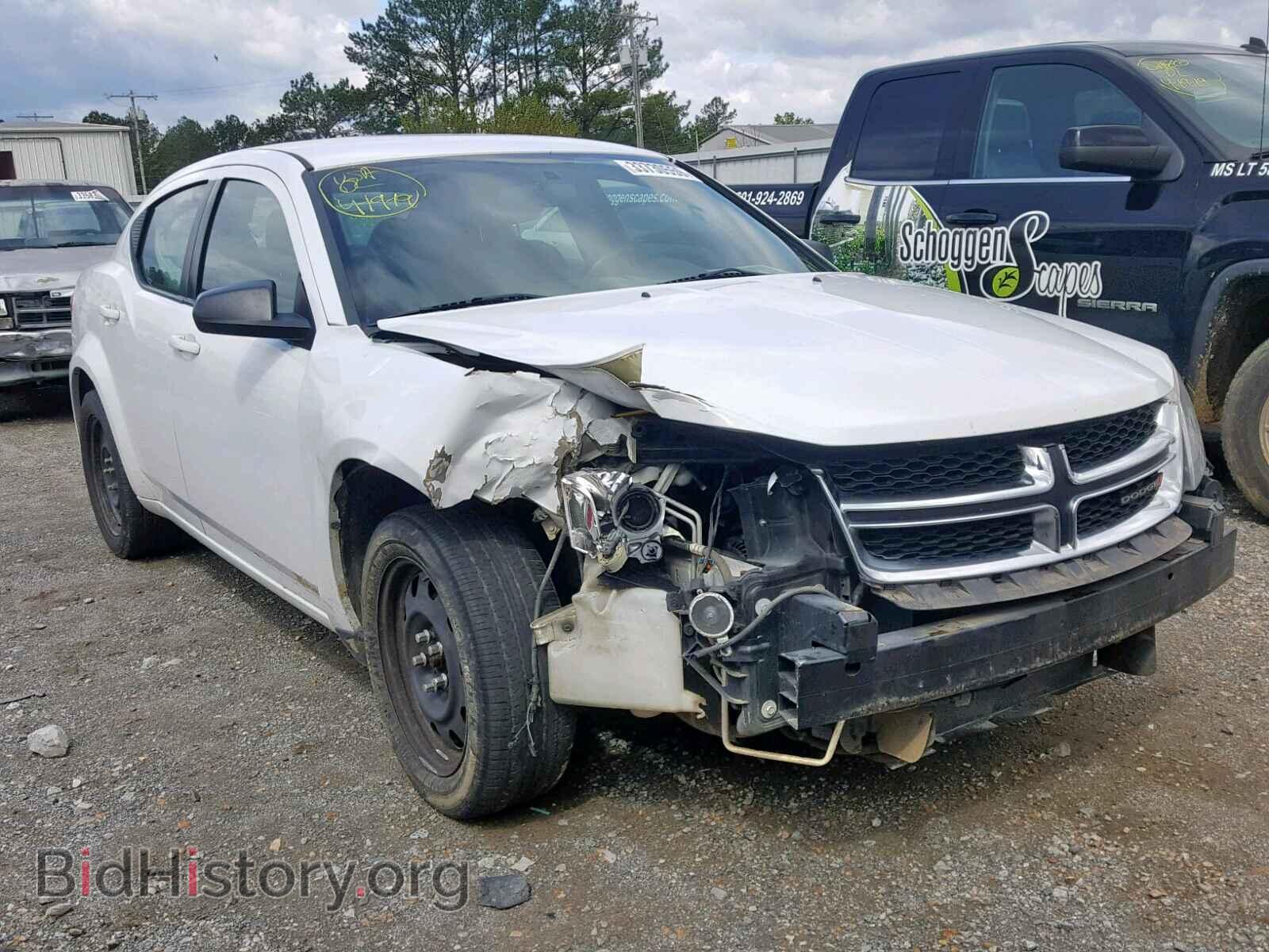 Photo 1C3CDZAB3EN196343 - DODGE AVENGER 2014