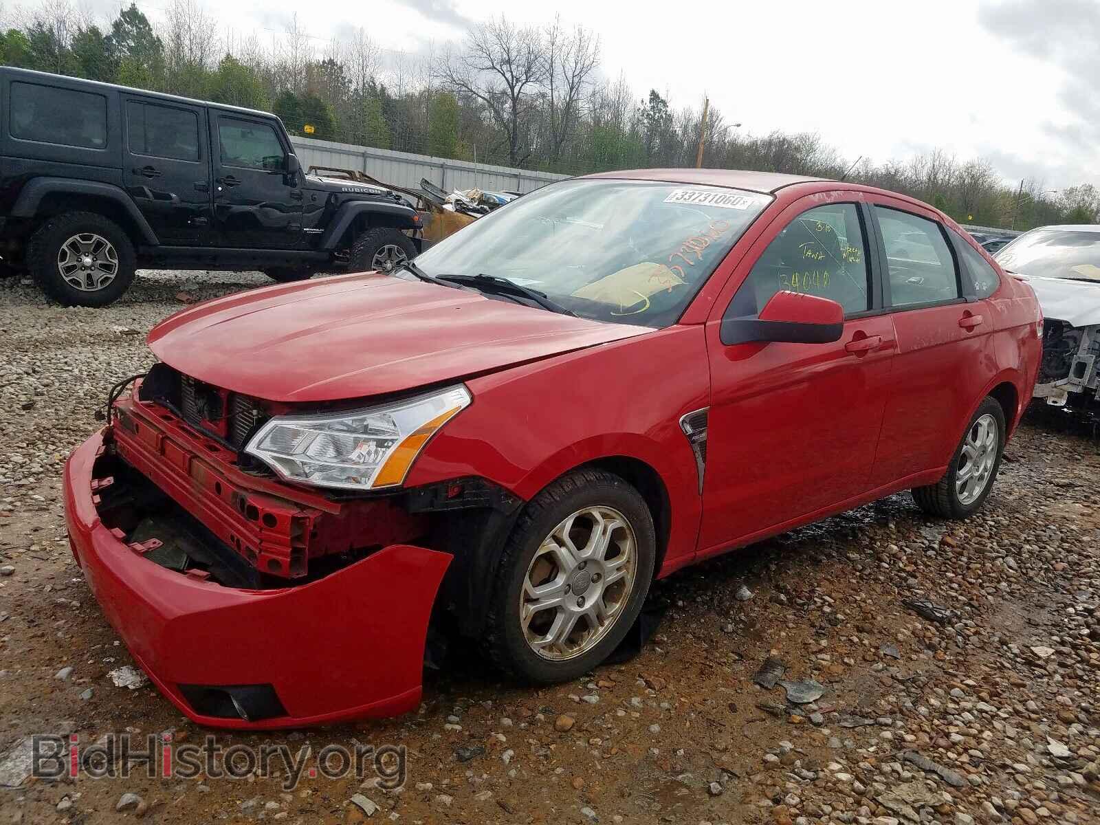 2008 FORD FOCUS - VIN: 1FAHP35N58W216400 - Фото 2