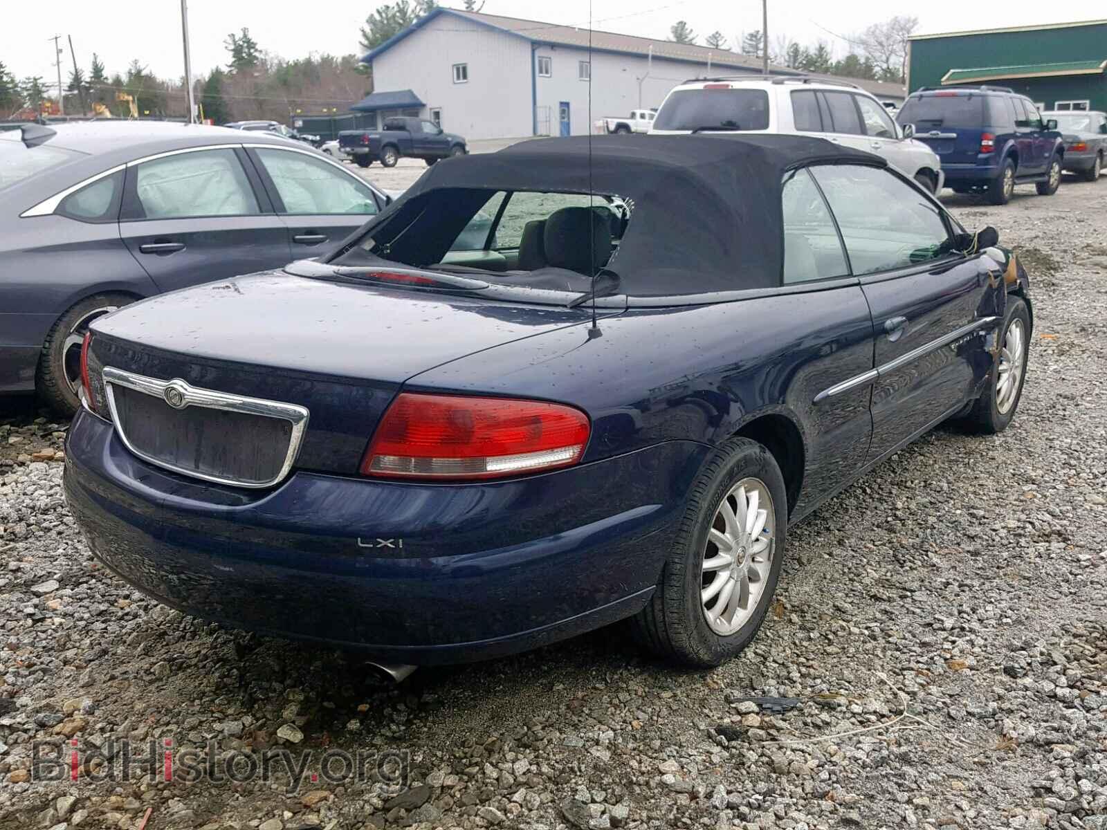 2001 CHRYSLER SEBRING - VIN: 1C3EL55U81N562629 - Фото 4