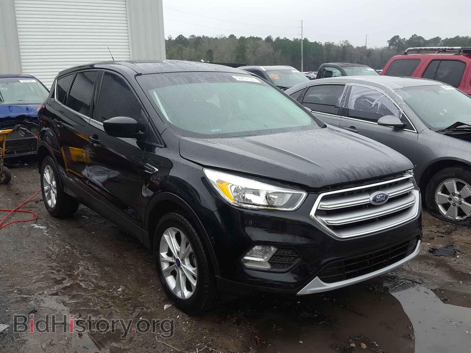 2017 Ford ESCAPE Escape SE (VIN 1FMCU0GD7HUE01295) — фото 1 из 10, Copart, повреждение: бок