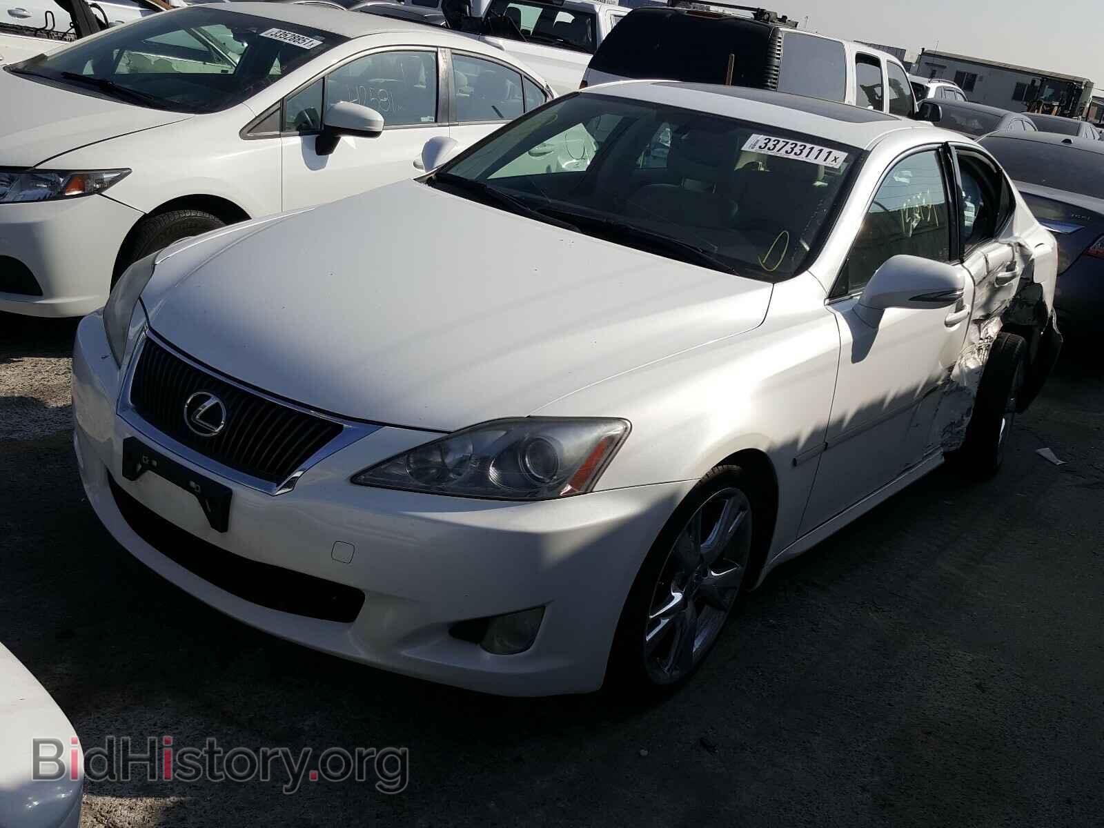 2009 LEXUS IS - VIN: JTHBK262292085799 - Фото 2