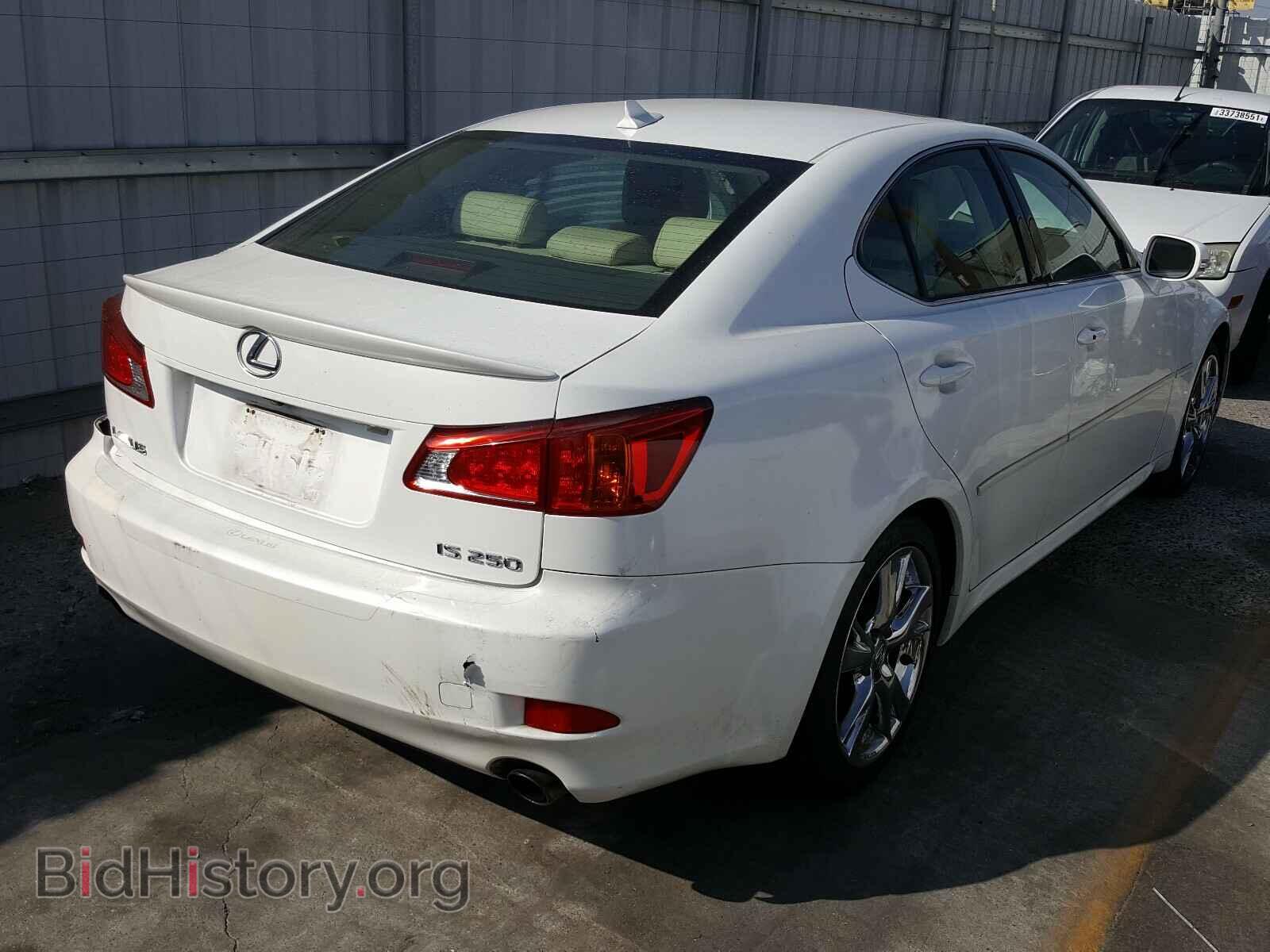 2009 LEXUS IS - VIN: JTHBK262292085799 - Фото 4