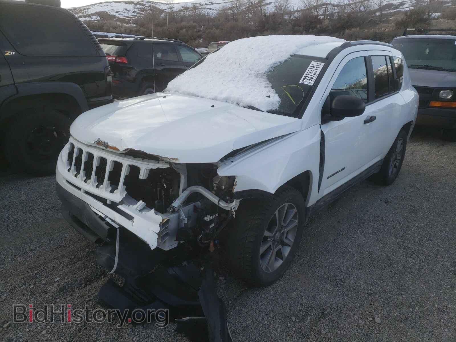 2017 JEEP COMPASS - VIN: 1C4NJDBB4HD127508 - Фото 2
