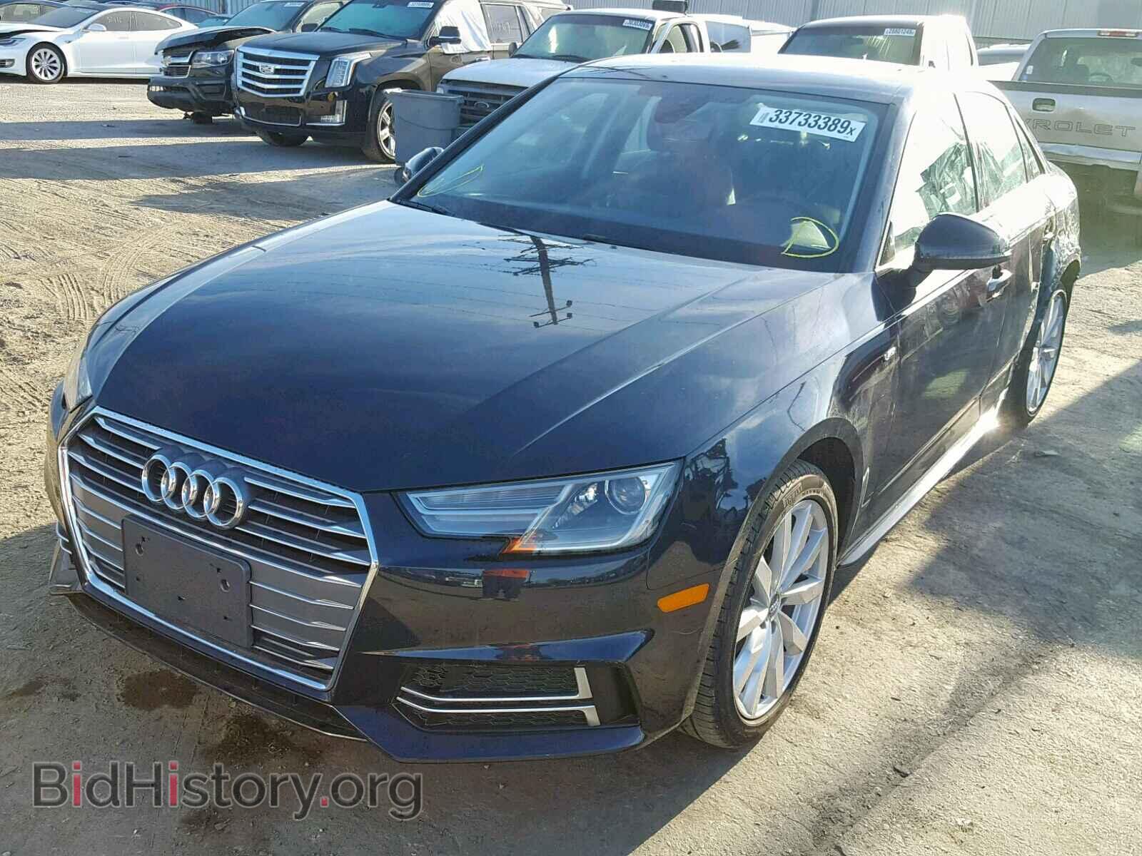 2018 AUDI A4 - VIN: WAUKMAF44JA047988 - Фото 2
