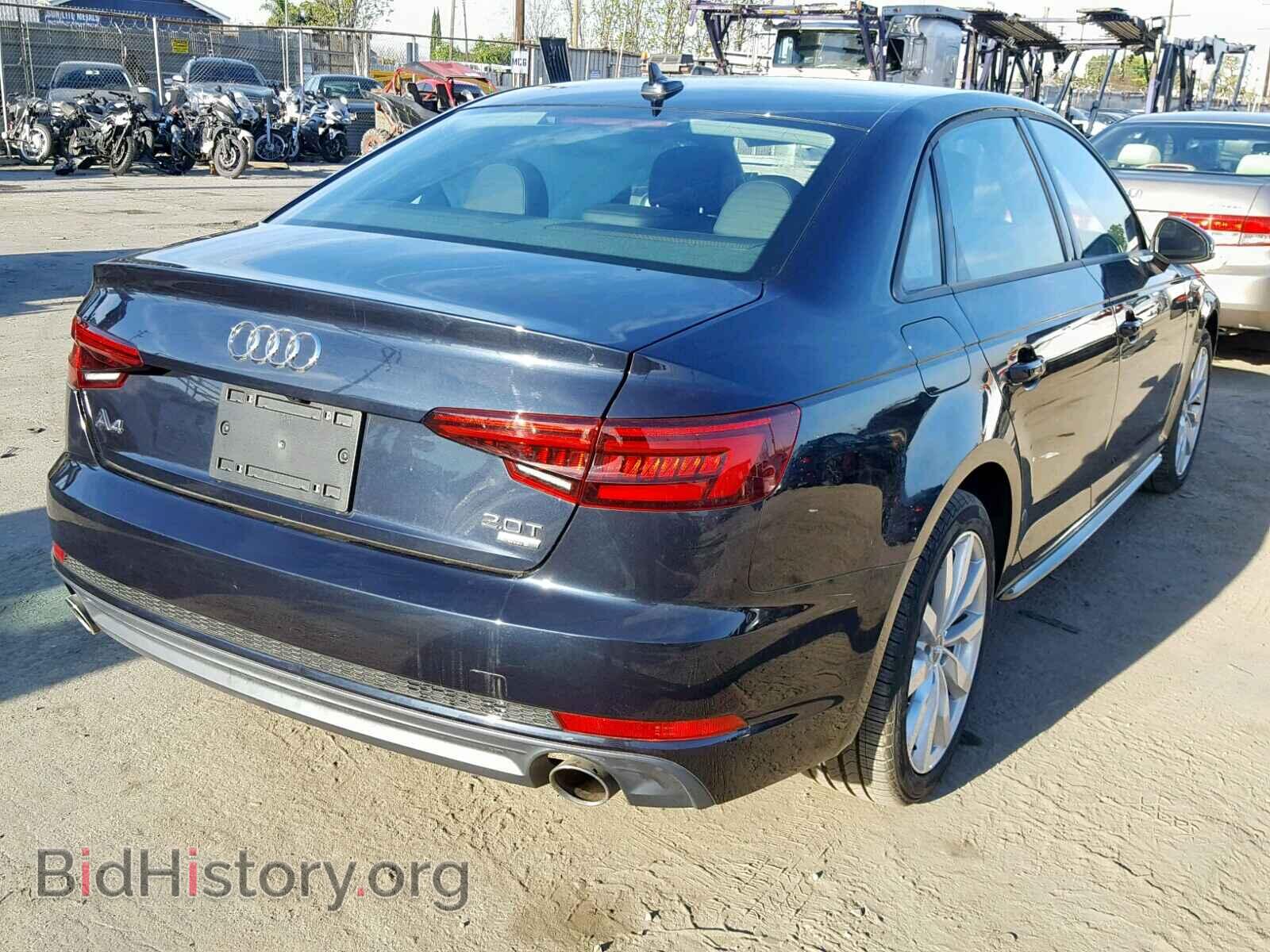 2018 AUDI A4 - VIN: WAUKMAF44JA047988 - Фото 4