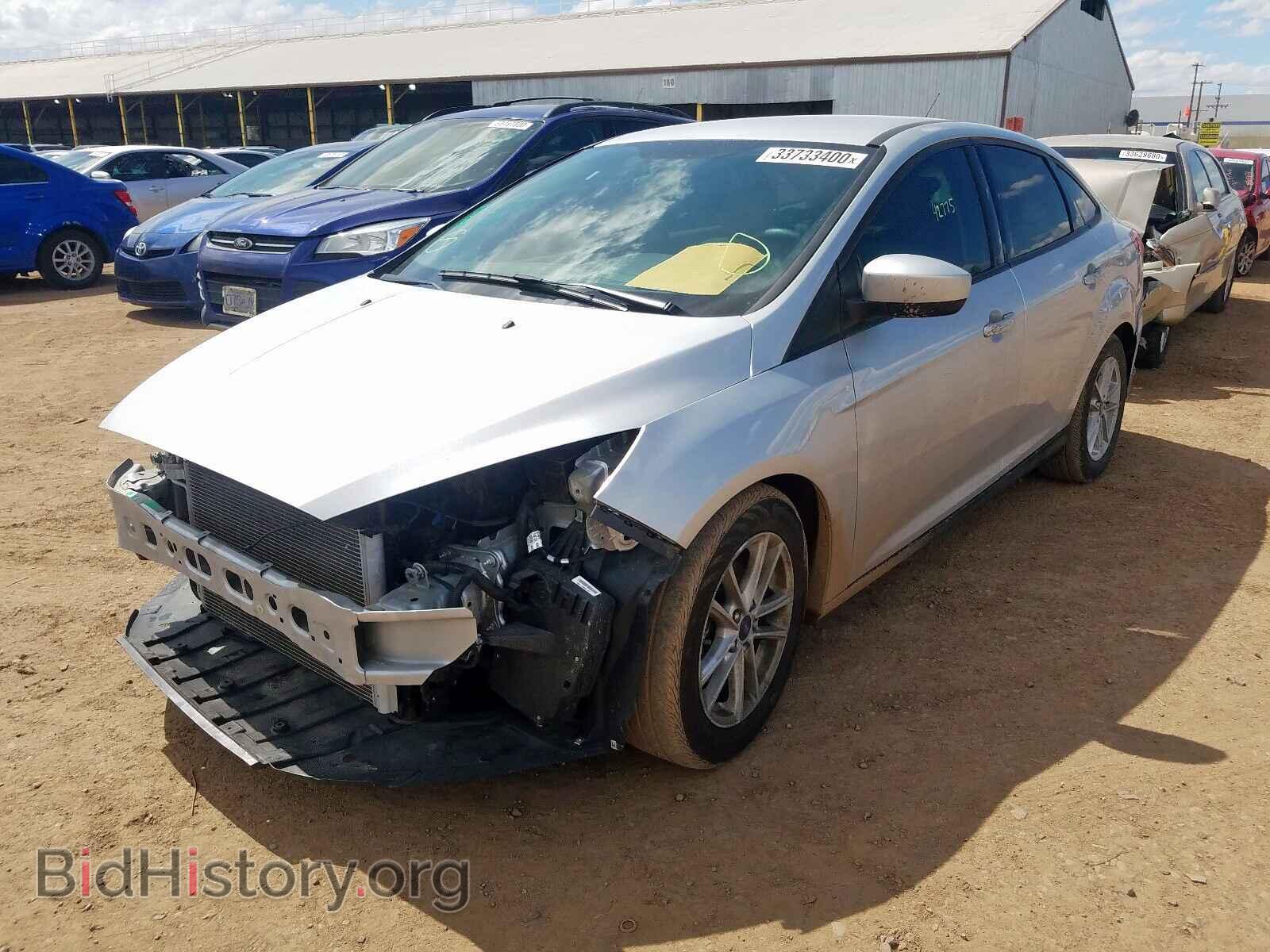 2018 FORD FOCUS - VIN: 1FADP3F22JL270893 - Фото 2