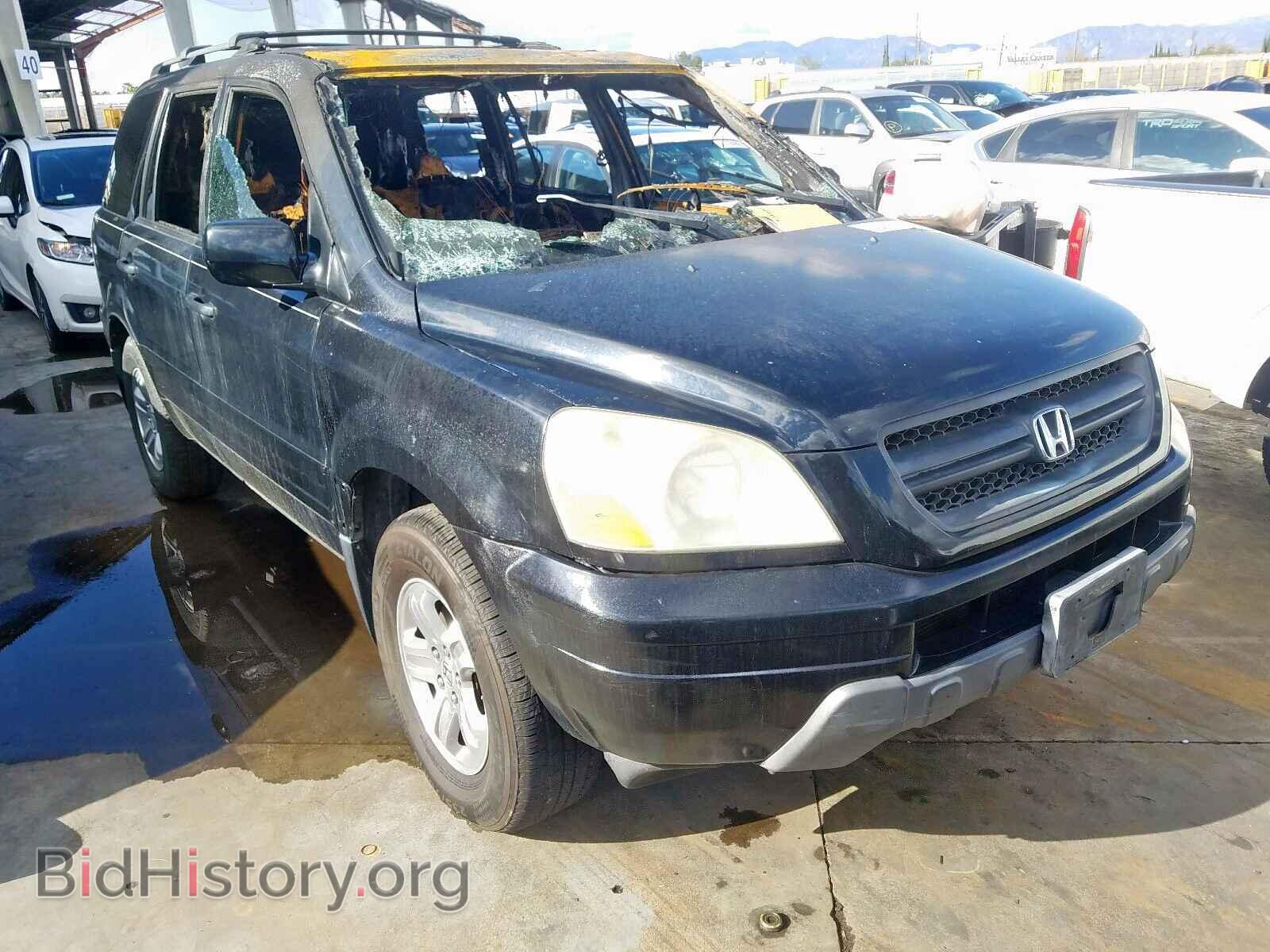 Photo 2HKYF18695H536794 - HONDA PILOT 2005