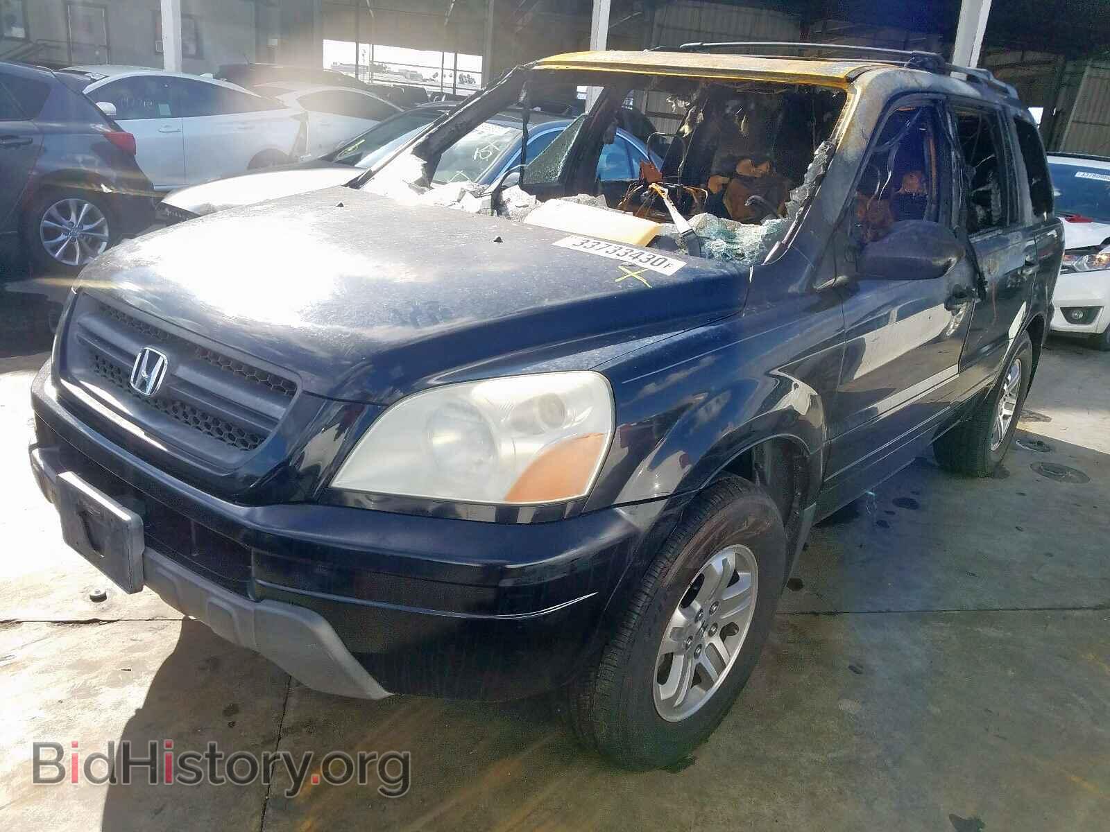 2005 HONDA PILOT - VIN: 2HKYF18695H536794 - Фото 2
