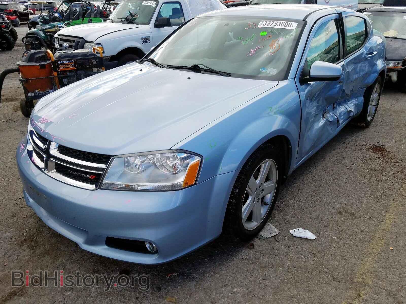 2013 DODGE AVENGER - VIN: 1C3CDZCB6DN681331 - Фото 2