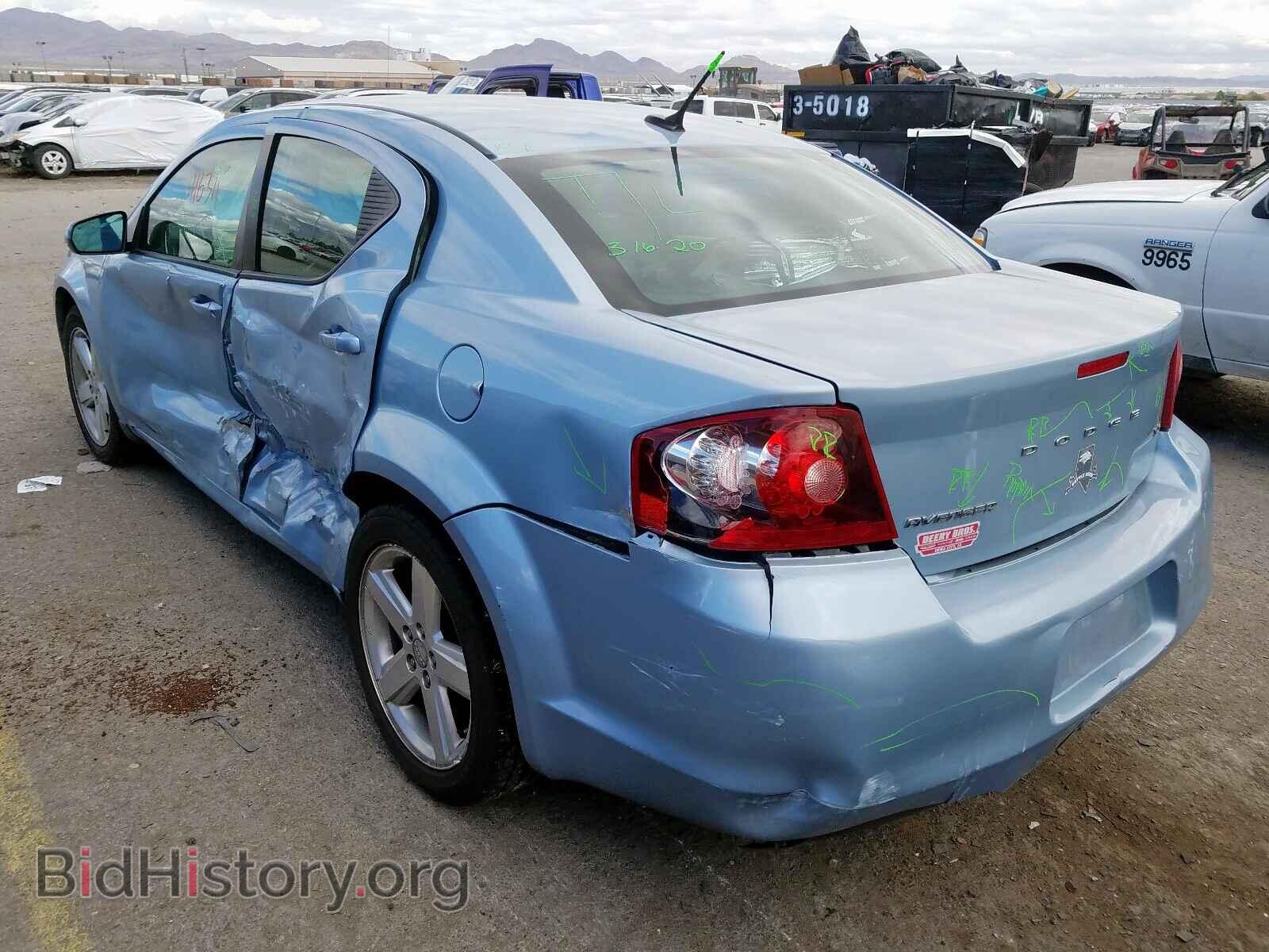 2013 DODGE AVENGER - VIN: 1C3CDZCB6DN681331 - Фото 3