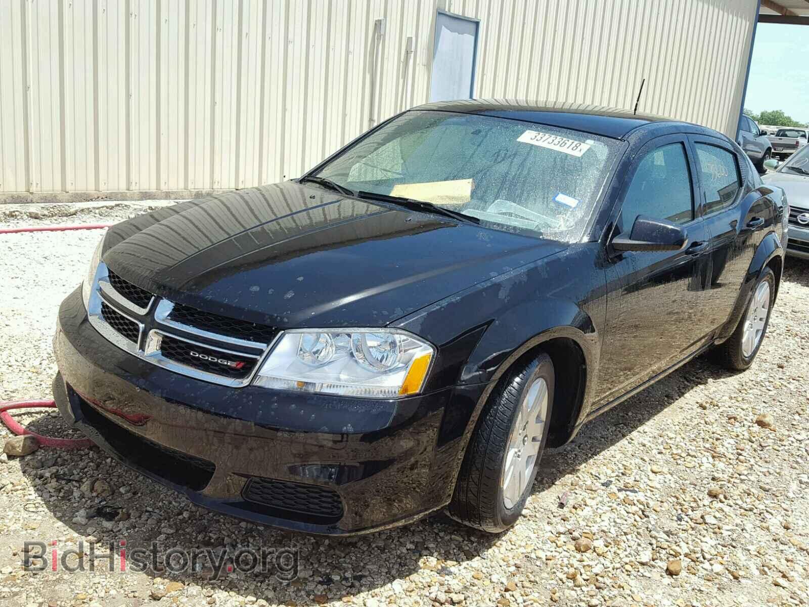2014 DODGE AVENGER - VIN: 1C3CDZAB3EN189425 - Фото 2