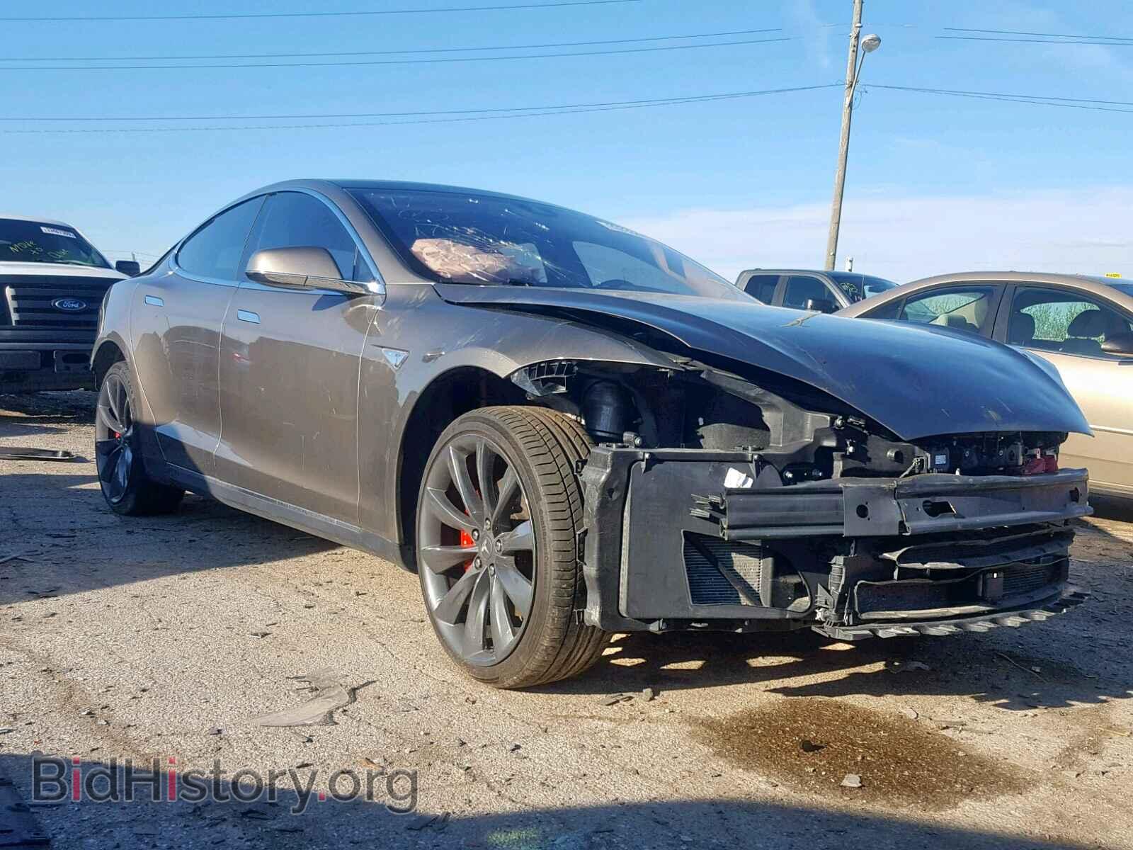 Photo 5YJSA1H42FF082522 - TESLA MODEL S P8 2015