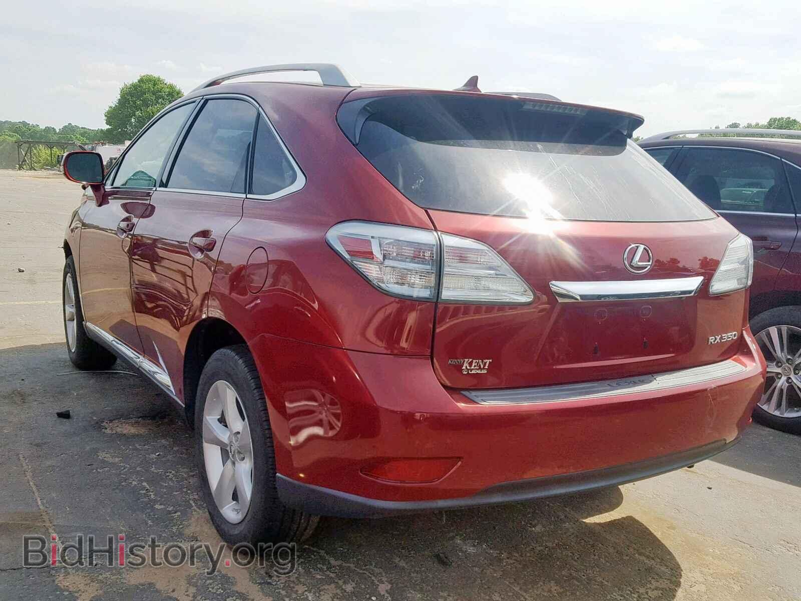 2011 LEXUS RX 350 - VIN: 2T2BK1BAXBC089417 - Фото 3