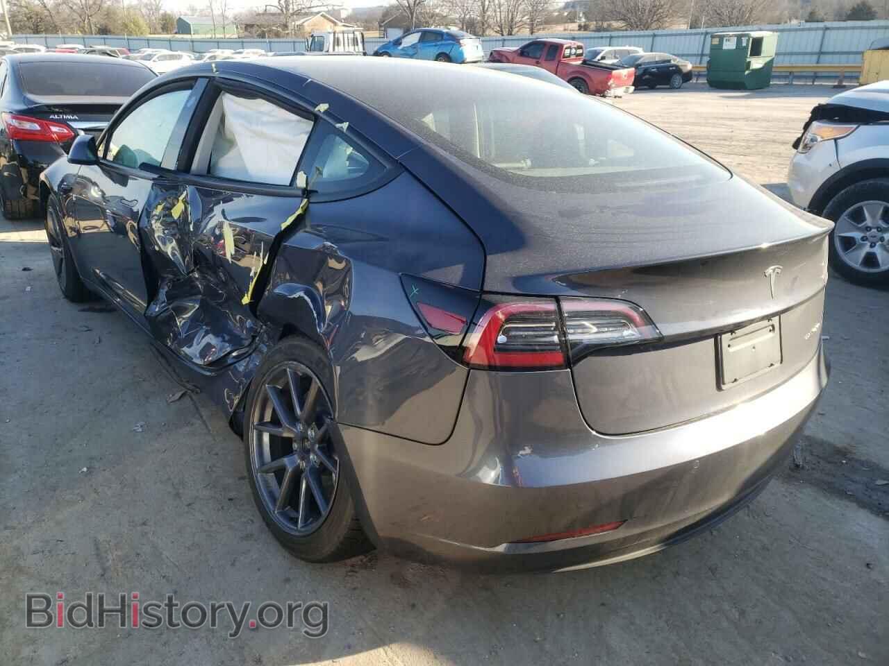 2022 TESLA MODEL 3 - VIN: 5YJ3E1EB2NF113424 - Фото 3