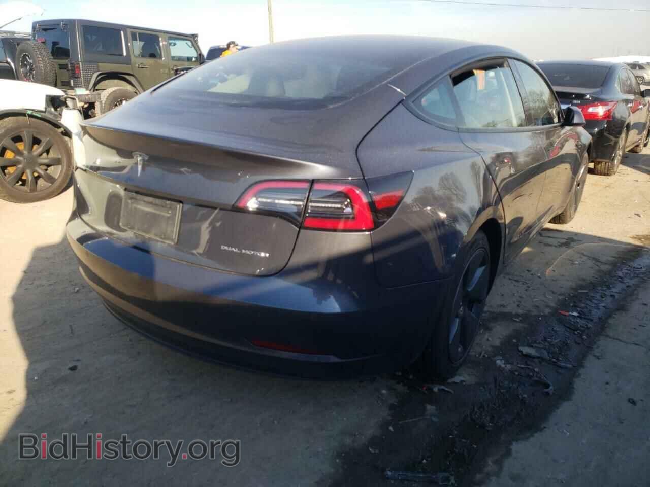 2022 TESLA MODEL 3 - VIN: 5YJ3E1EB2NF113424 - Фото 4