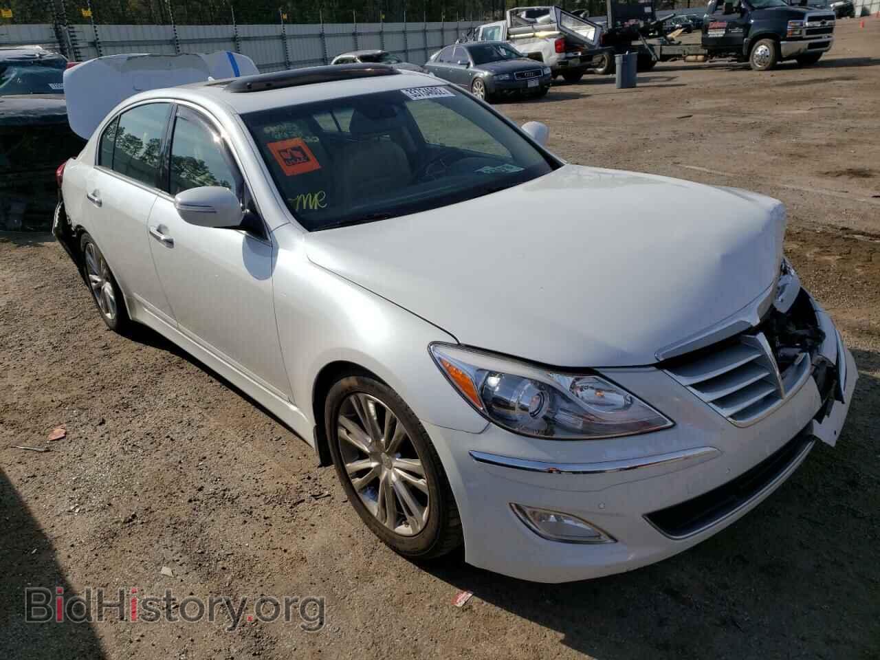 Photo KMHGC4DD8CU207058 - HYUNDAI GENESIS 2012