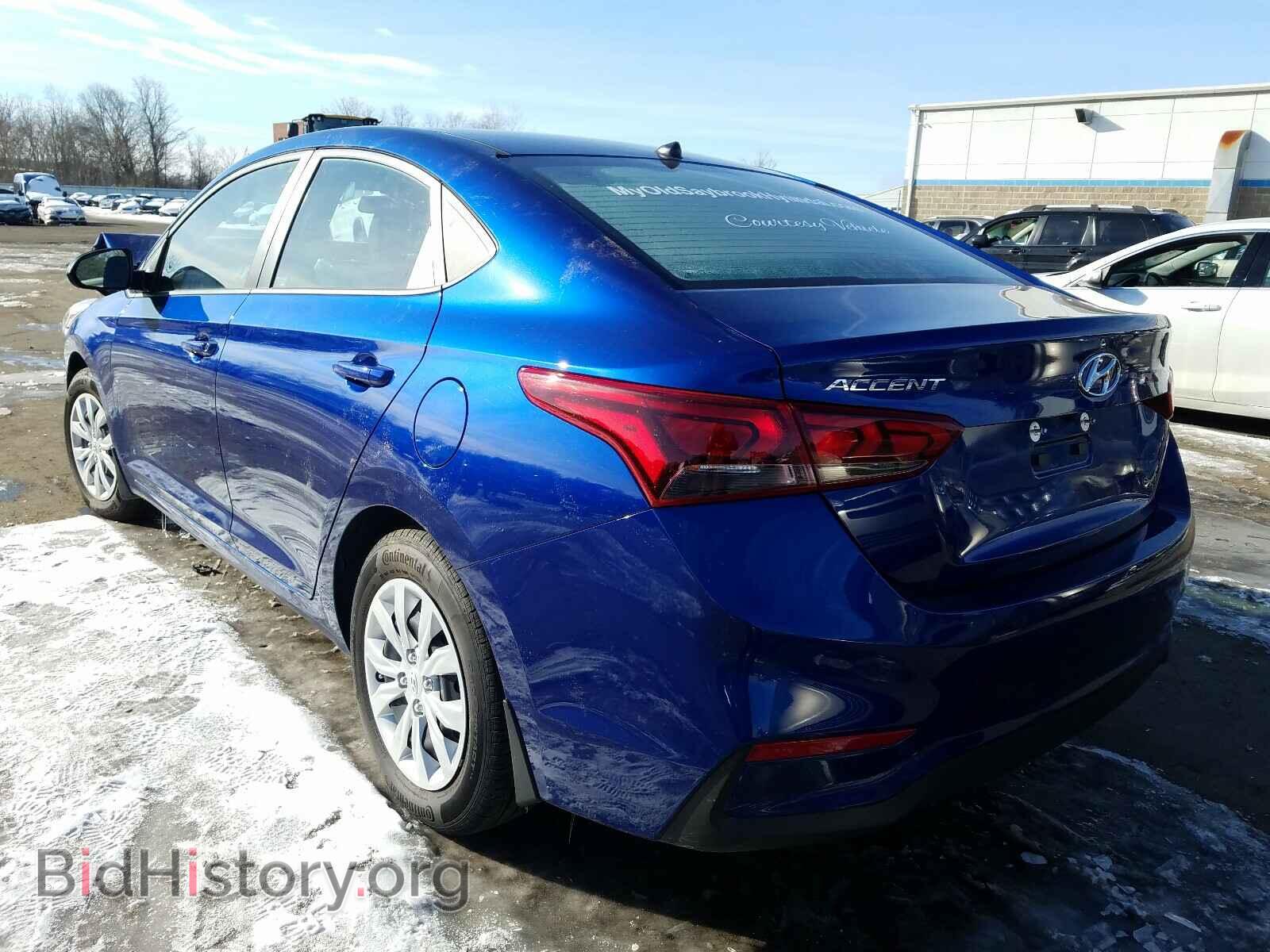2020 HYUNDAI ACCENT - VIN: 3KPC24A62LE113333 - Фото 3