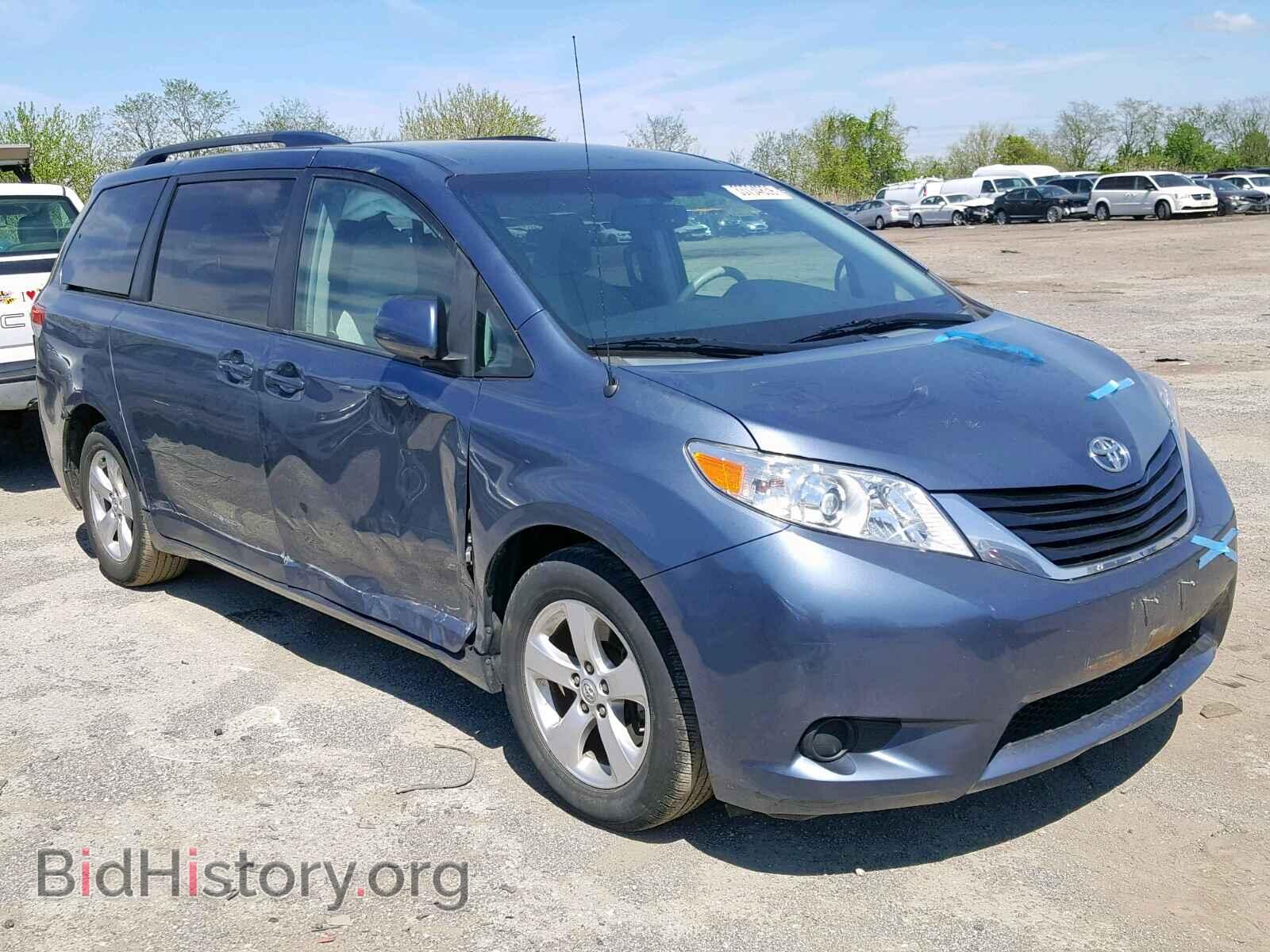 Фотография 5TDKK3DCXES516539 - TOYOTA SIENNA LE 2014