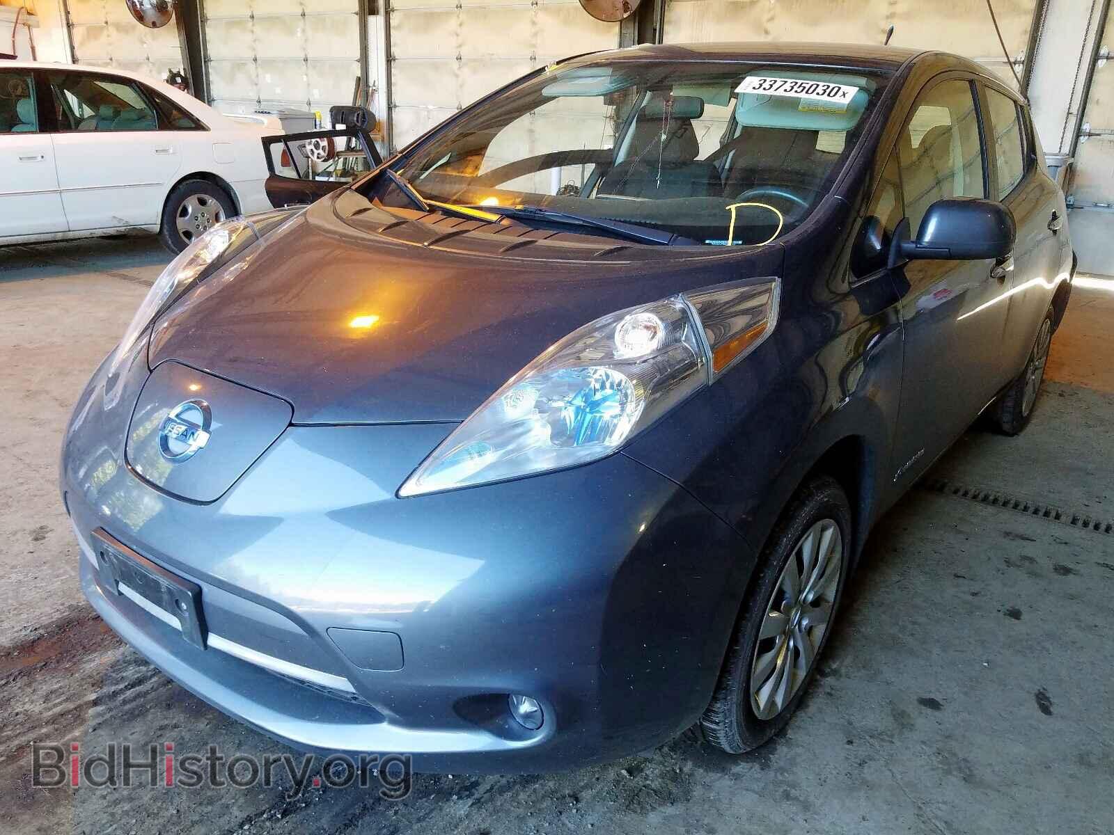 2013 NISSAN LEAF - VIN: 1N4AZ0CP0DC414991 - Фото 2