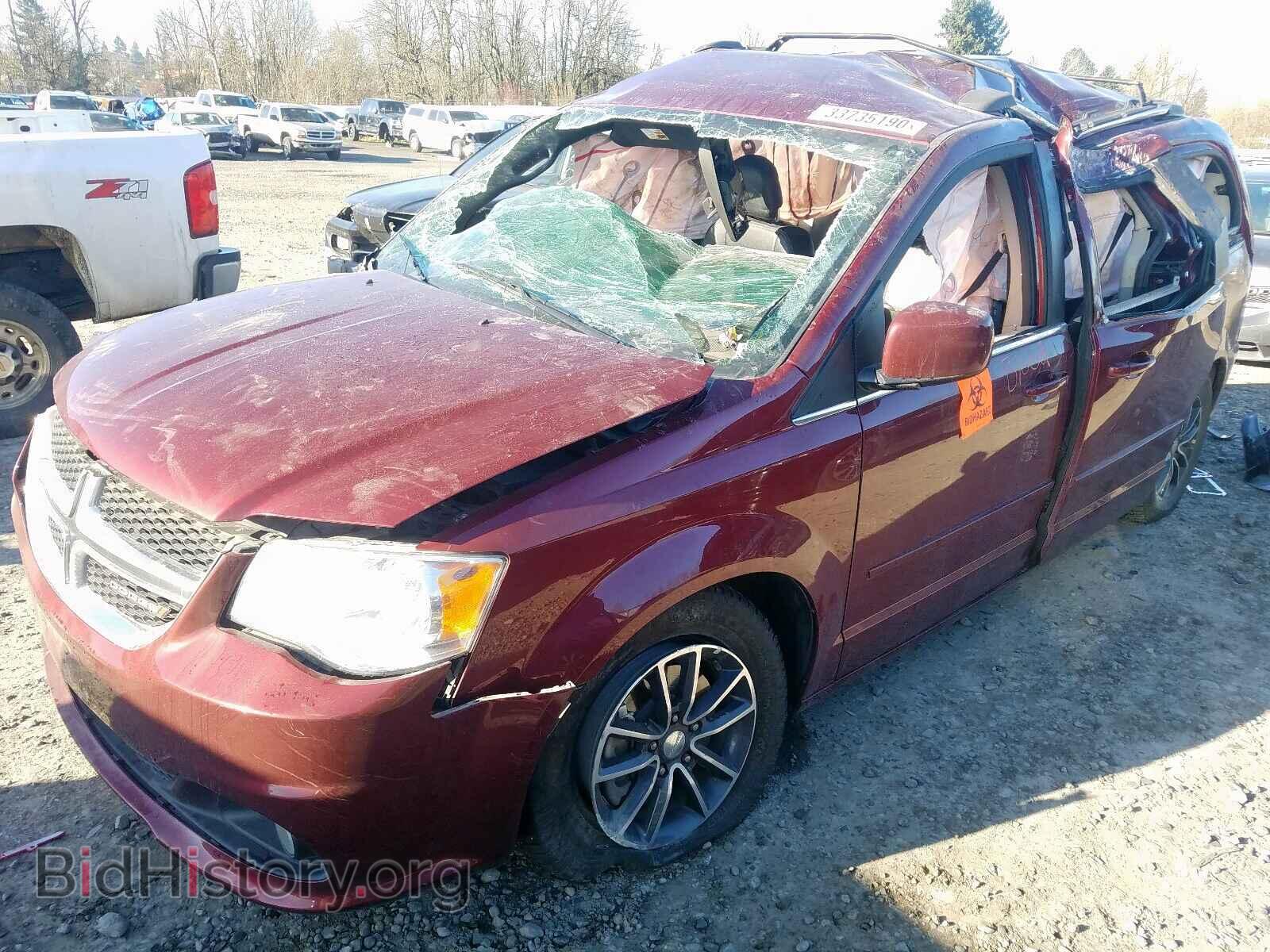 2017 DODGE CARAVAN - VIN: 2C4RDGCG3HR698604 - Фото 2