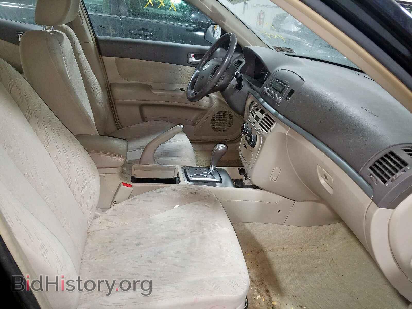 2006 HYUNDAI SONATA - VIN: KMHET46C56A078603 - Фото 5