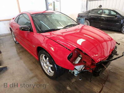 2003 Mitsubishi ECLIPSE Eclipse GT, красный — VIN 4A3AC84H33E045416, Copart