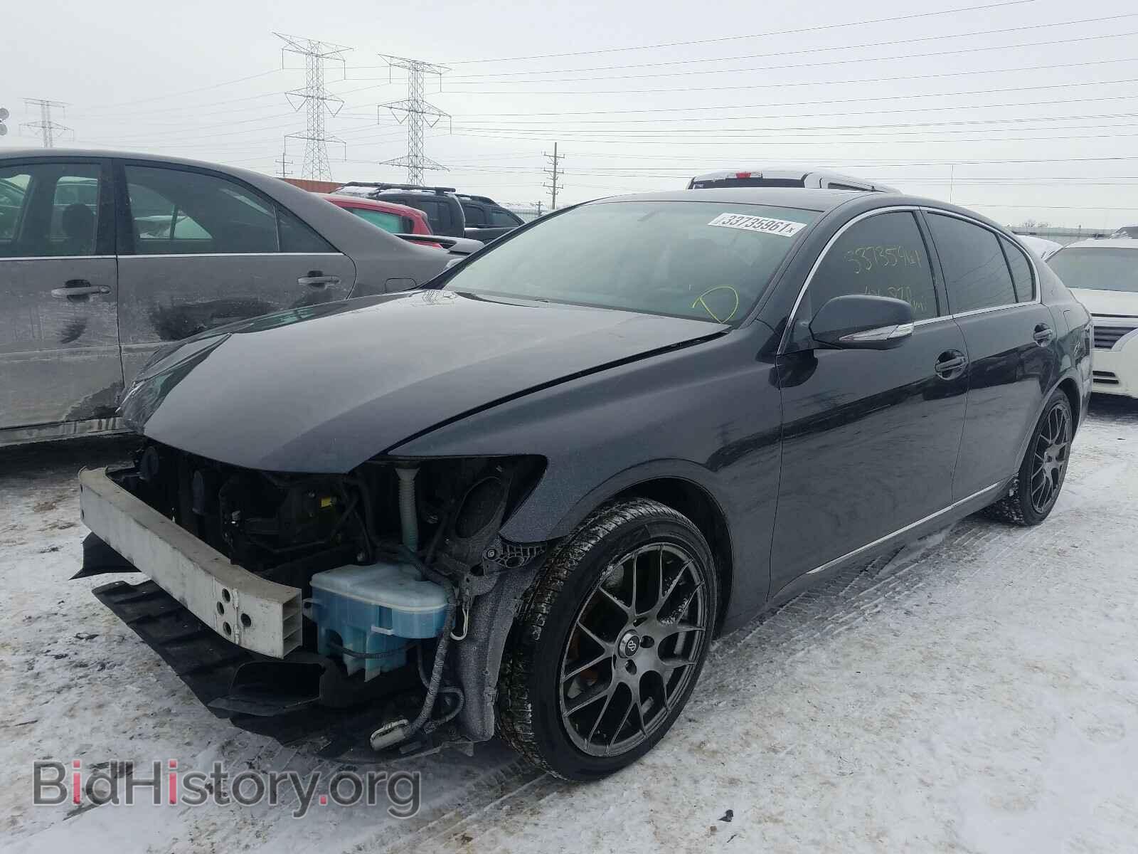 2008 LEXUS GS350 - VIN: JTHCE96S280018621 - Фото 2
