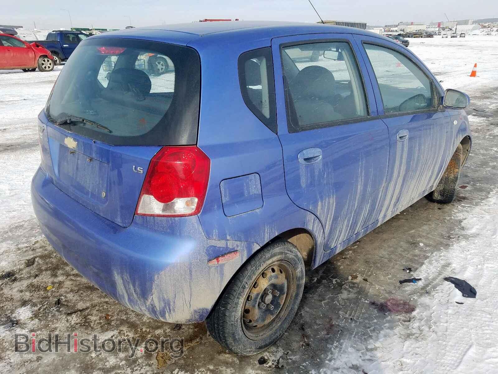 2008 CHEVROLET AVEO - VIN: KL1TD65678B246164 - Фото 4