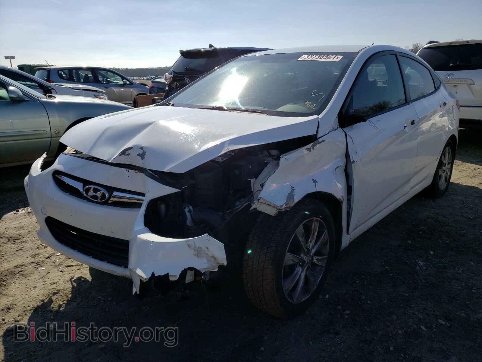 2012 HYUNDAI ACCENT - VIN: KMHCU4AE7CU127162 - Фото 2