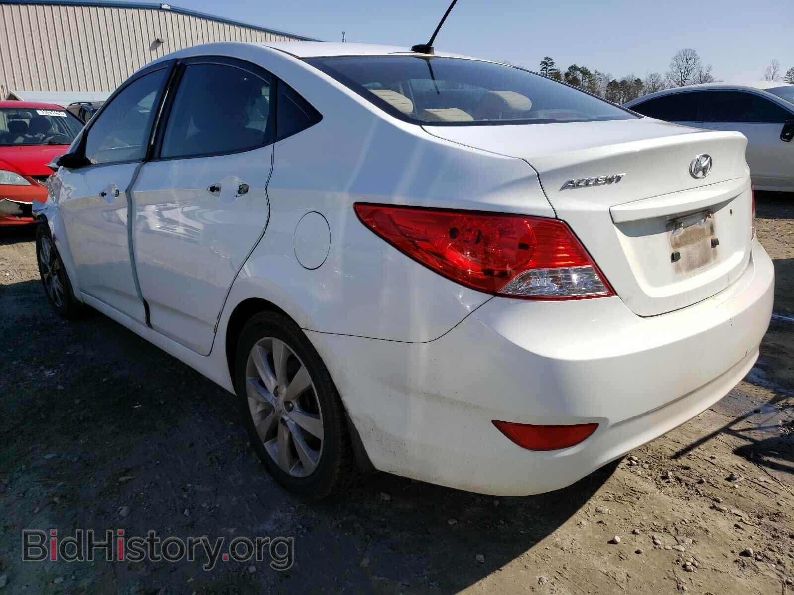 2012 HYUNDAI ACCENT - VIN: KMHCU4AE7CU127162 - Фото 3