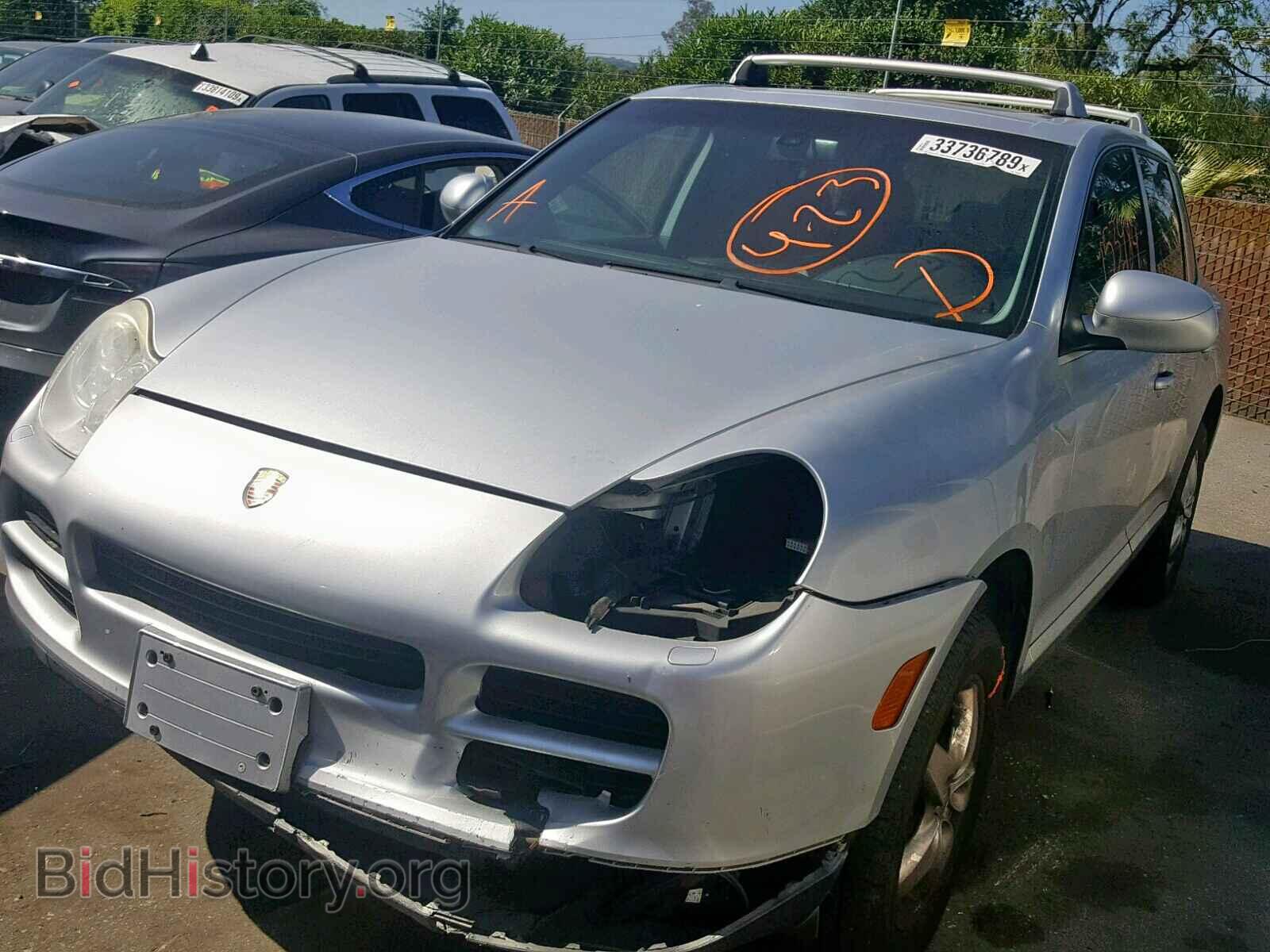 2004 PORSCHE CAYENNE S - VIN: WP1AB29P54LA73278 - Фото 2