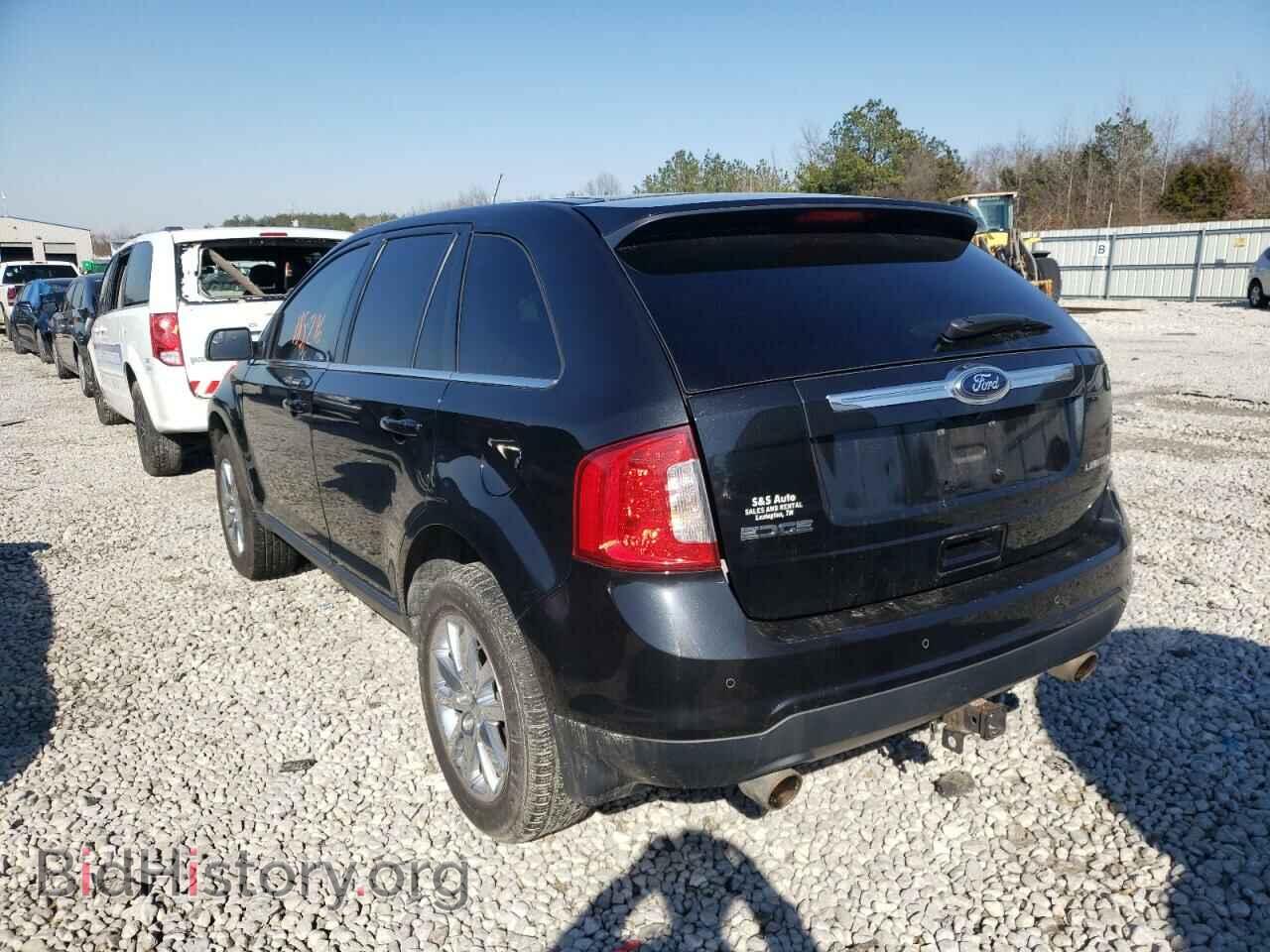2014 FORD EDGE - VIN: 2FMDK3KC0EBA06421 - Фото 3