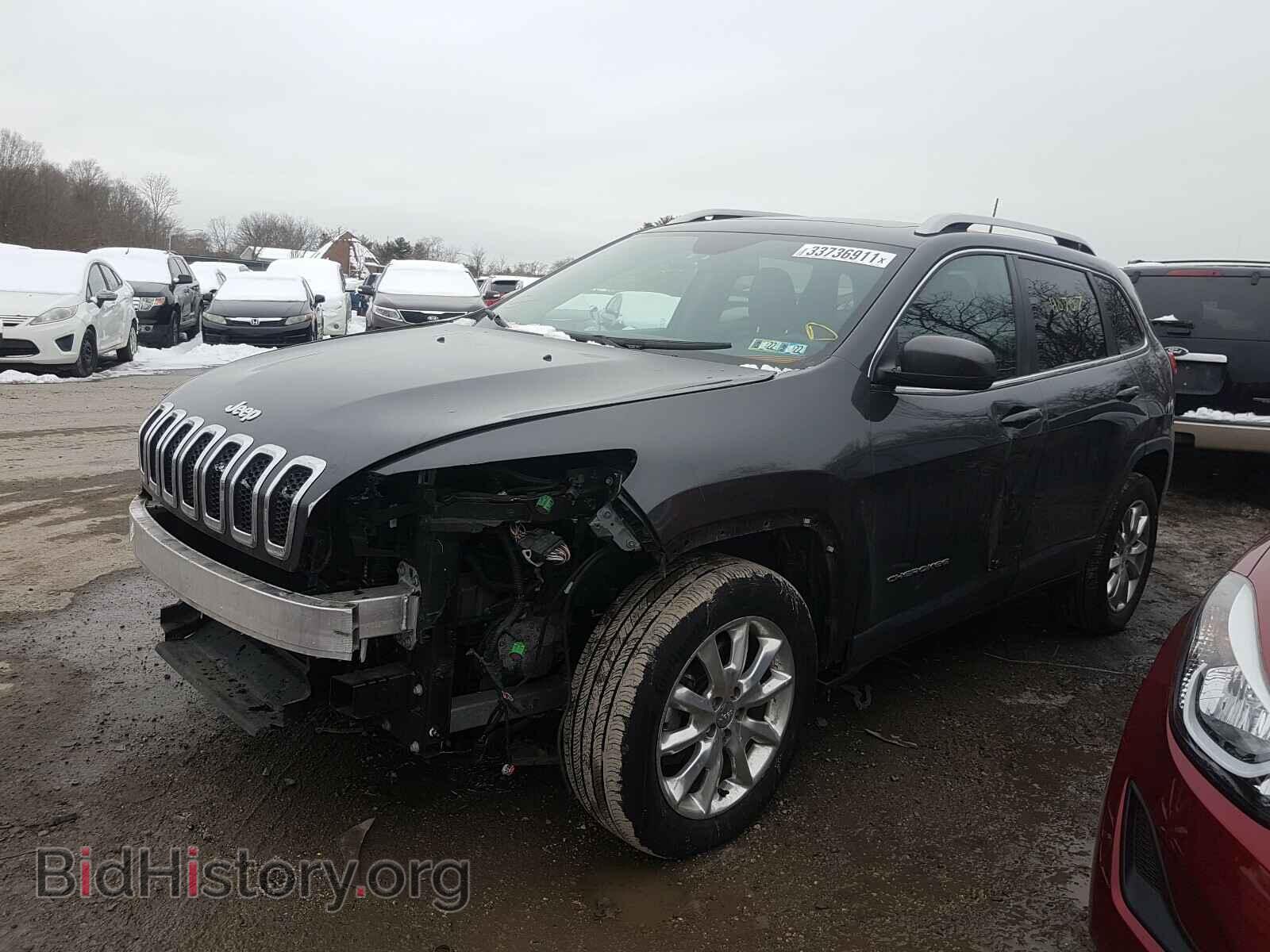 2016 JEEP CHEROKEE - VIN: 1C4PJMDB4GW310366 - Фото 2
