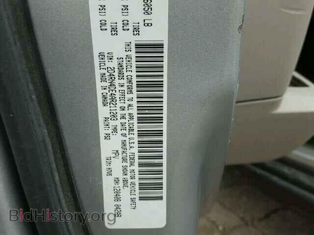 2010 DODGE CARAVAN - VIN: 2D4RN4DE4AR211203 - Фото 10