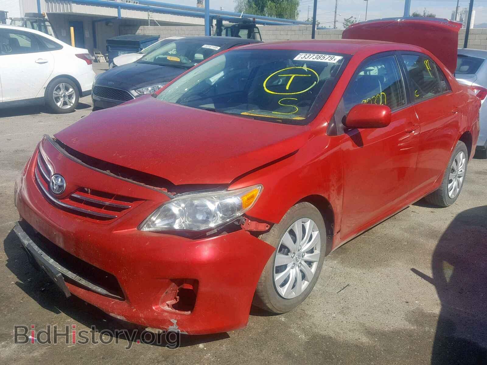 2013 TOYOTA COROLLA BA - VIN: 5YFBU4EE6DP074978 - Фото 2