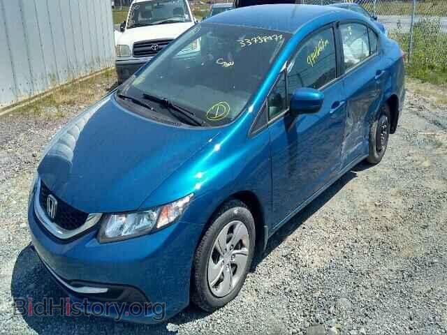 2014 HONDA CIVIC - VIN: 2HGFB2F49EH015224 - Фото 2
