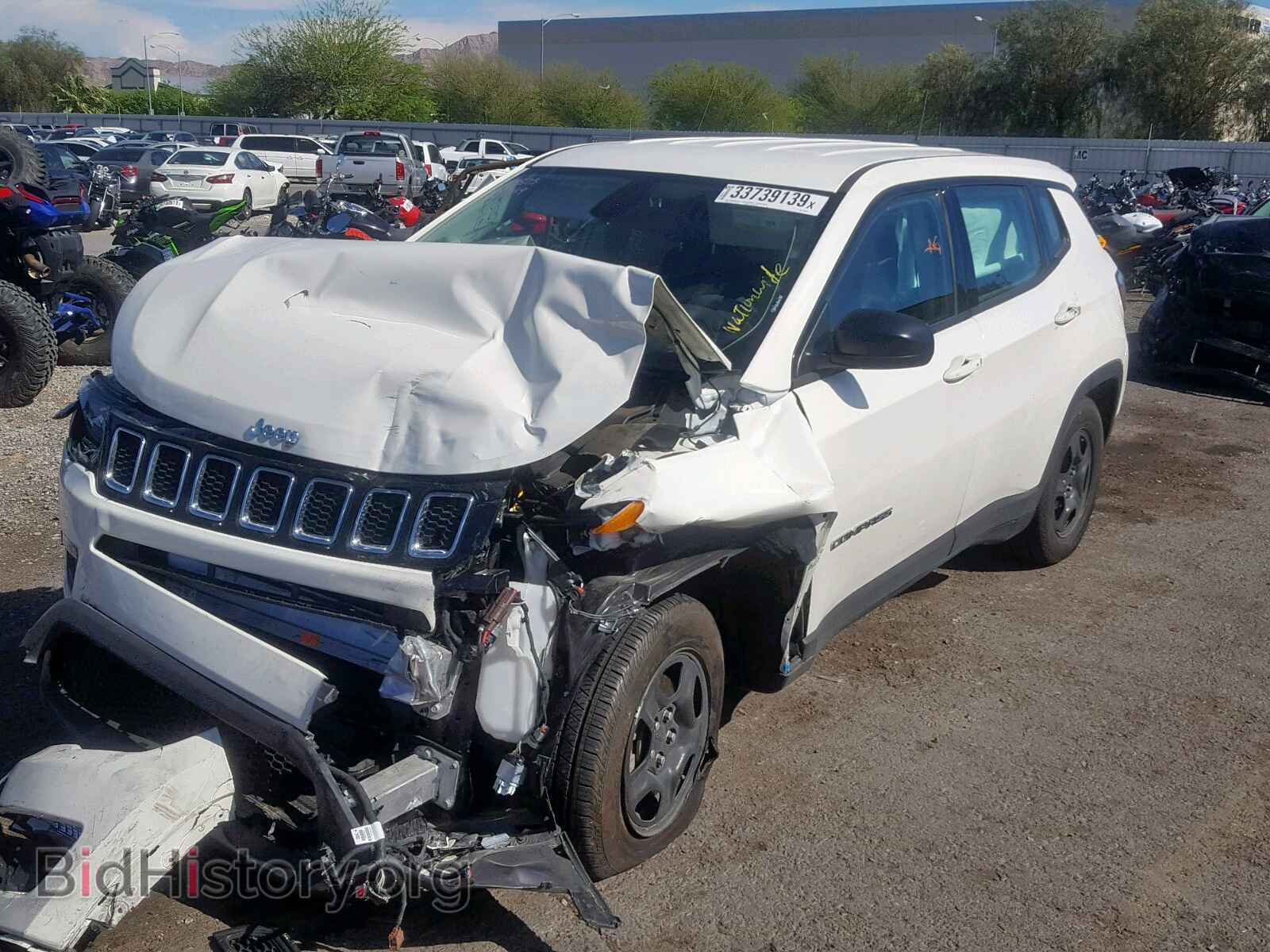 2018 JEEP COMPASS SP - VIN: 3C4NJCAB5JT408034 - Photo 2