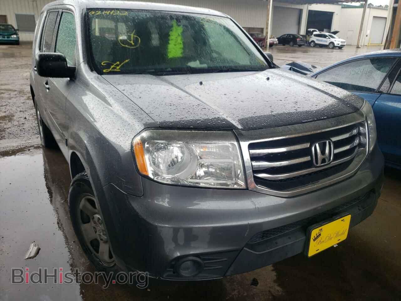 Photo 5FNYF3H24DB036435 - HONDA PILOT 2013