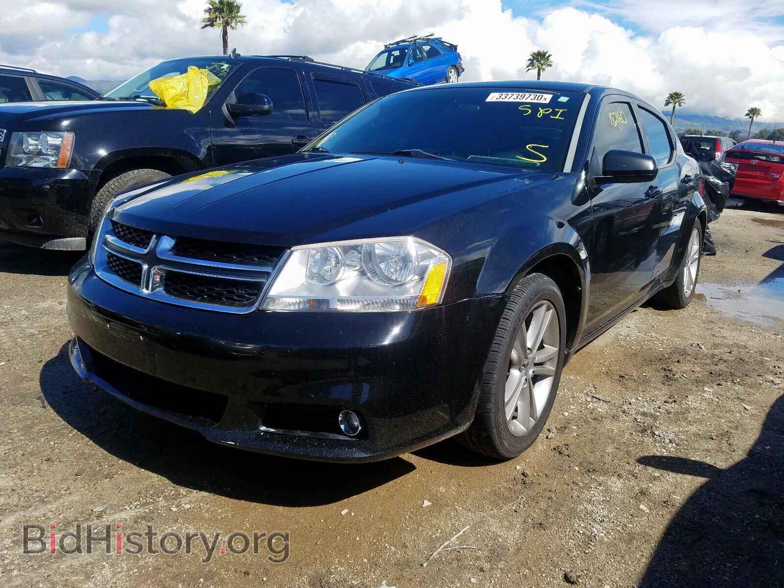 2011 DODGE AVENGER - VIN: 1B3BD1FG0BN543766 - Фото 2