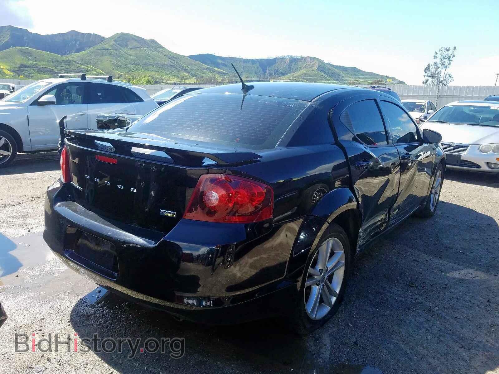 2011 DODGE AVENGER - VIN: 1B3BD1FG0BN543766 - Фото 4