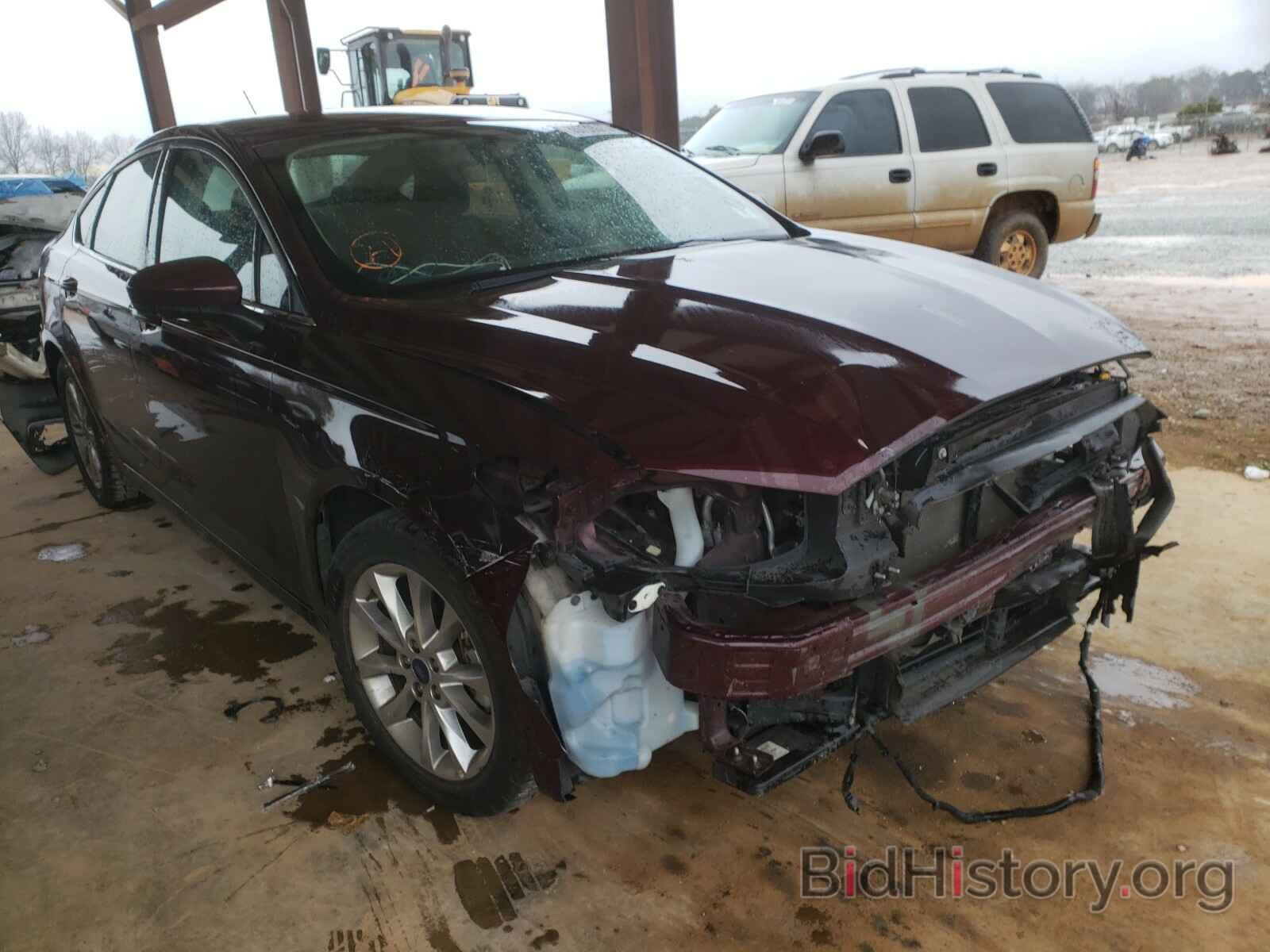 Photo 3FA6P0H72HR377910 - FORD FUSION 2017