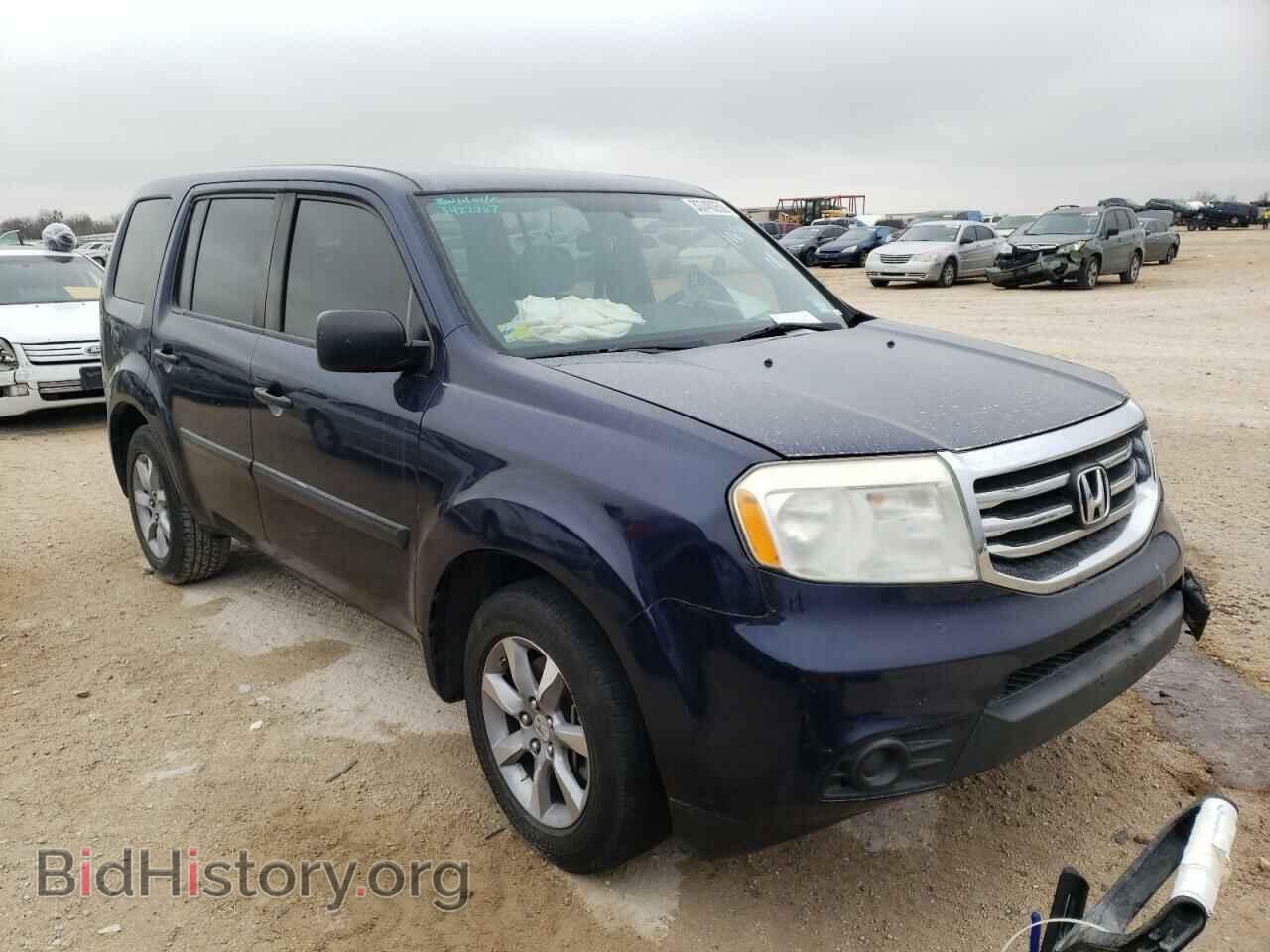 Photo 5FNYF3H27DB042116 - HONDA PILOT 2013