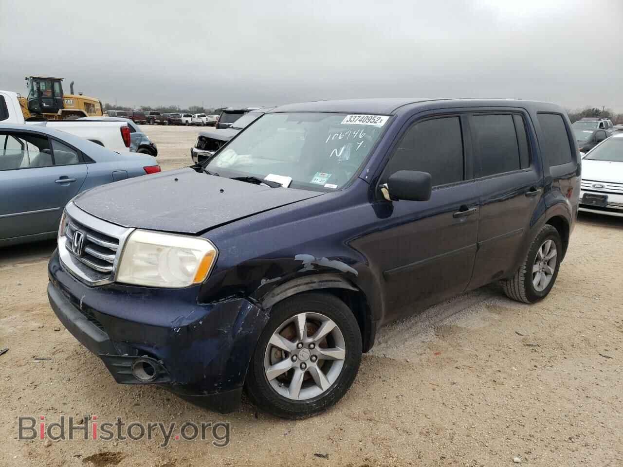 2013 HONDA PILOT - VIN: 5FNYF3H27DB042116 - Photo 2