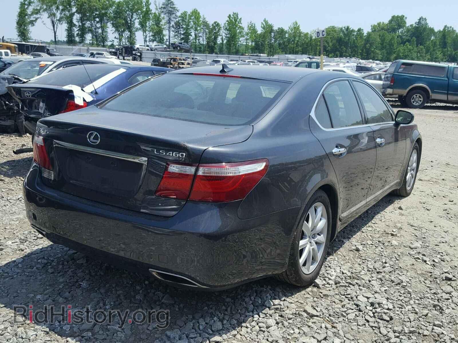 2007 LEXUS LS460 - VIN: JTHBL46F375048798 - Фото 4
