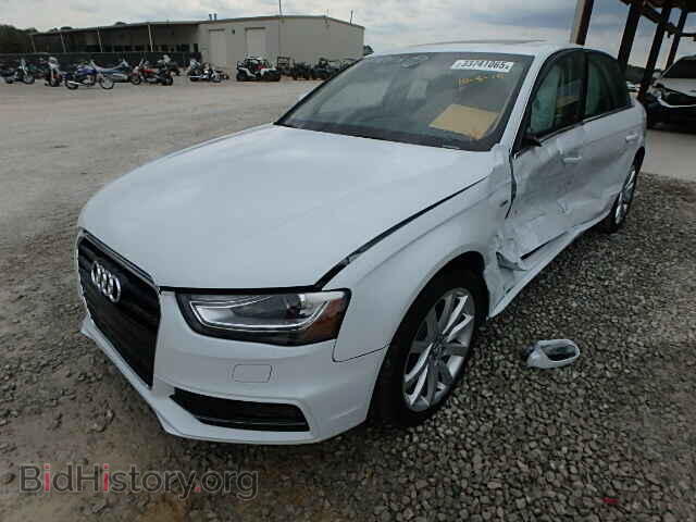 2014 AUDI A4 - VIN: WAUAFAFL6EN035580 - Фото 2