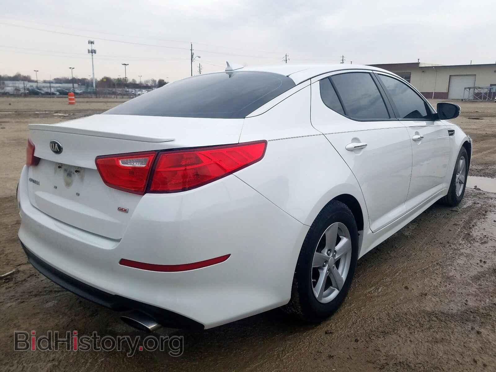 2014 KIA OPTIMA - VIN: 5XXGM4A7XEG298648 - Фото 4