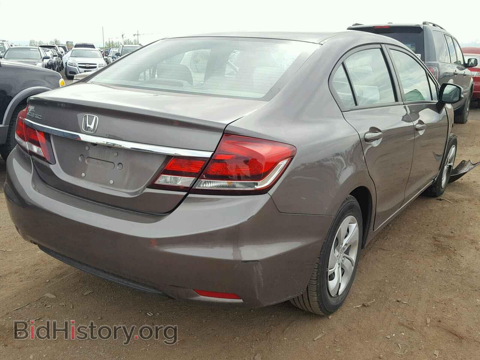 2013 HONDA CIVIC - VIN: 2HGFB2F50DH592697 - Photo 4