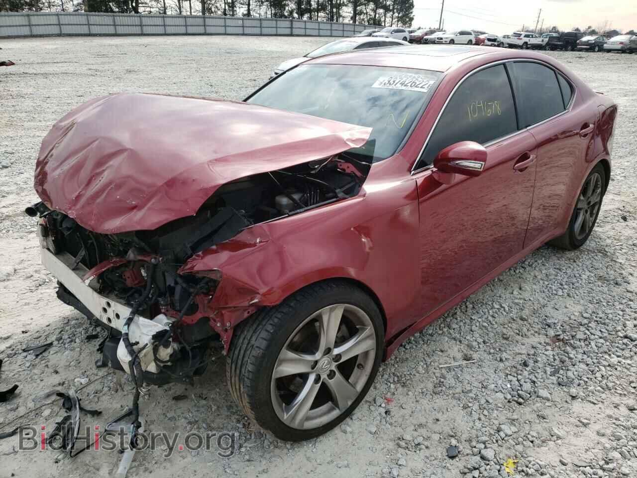2012 LEXUS IS - VIN: JTHBF5C22C2102988 - Фото 2